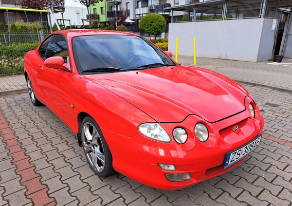 Hyundai Coupe cena 3999 przebieg: 188000, rok produkcji 1999 z Szczecin małe 781